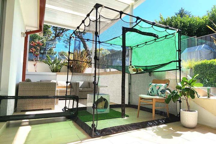 Catnets Premium Portable Enclosure Premium Portable Catio 5’10”