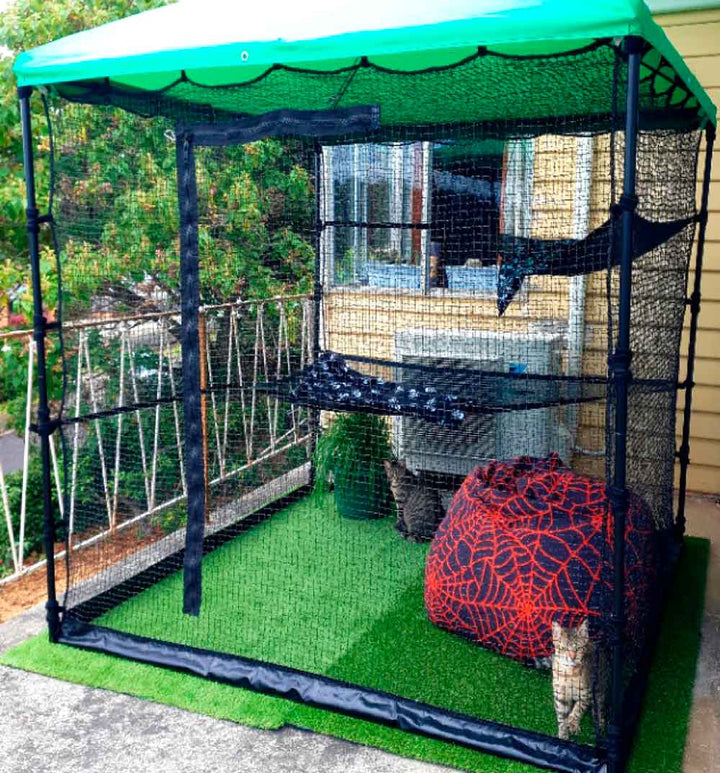 Catnets Premium Portable Enclosure Premium Portable Catio 5’10”