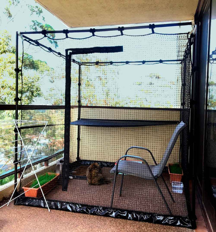 Catnets Premium Portable Enclosure Premium Portable Catio 5’10”